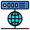 Icono: Conexiones de Internet Dedicado